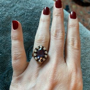 SOLD Color change sapphire ring